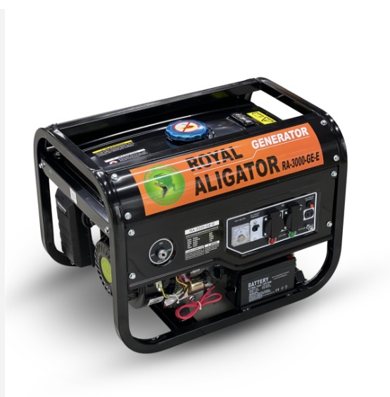 Royal Alligator გენერატორი სარტერით 3kwt